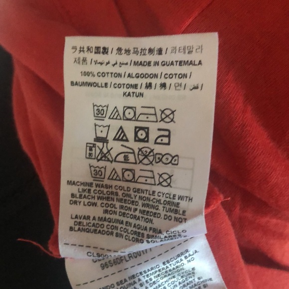 Ladies Orange Guess T-Shirt - Size Small - Picture 5 of 5